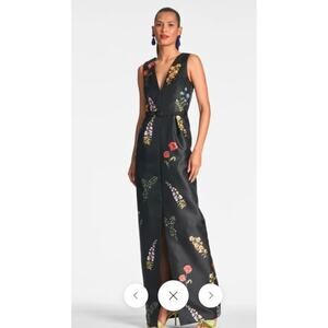 Sachin & Babi Women's Marsden Floral Print Sleeveless Ball Gown NWT 890 Sz S IRR